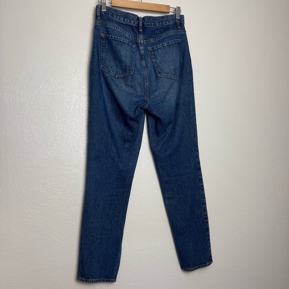 PacSun High Rise Dark Blue Jeans Ankle Slit‎ - Picture 4 of 9